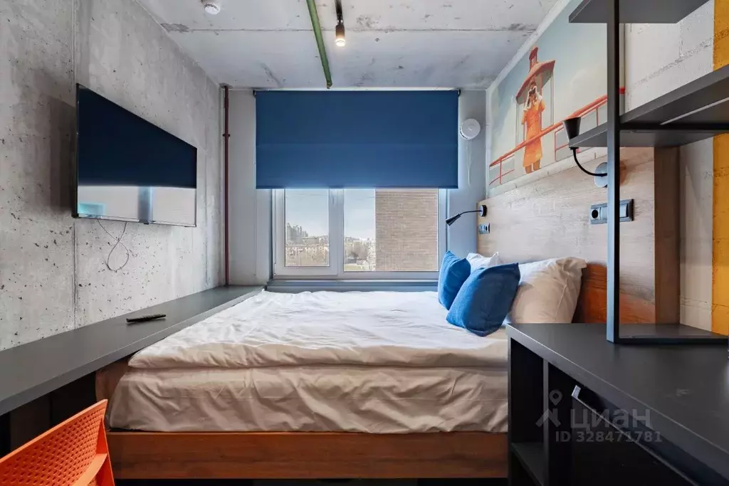 Студия Санкт-Петербург ул. Орджоникидзе, 44а (13.4 м) - Фото 1