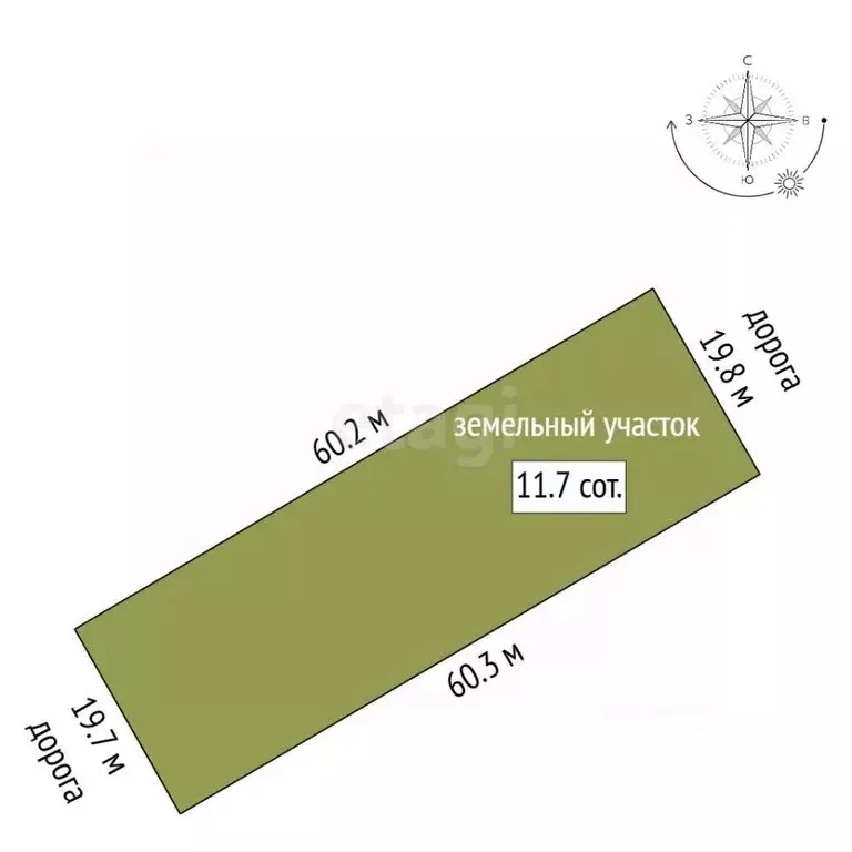 Участок в Крым, Ленинский район, Калиновское с/пос, Мрия СНТ ул. ... - Фото 2