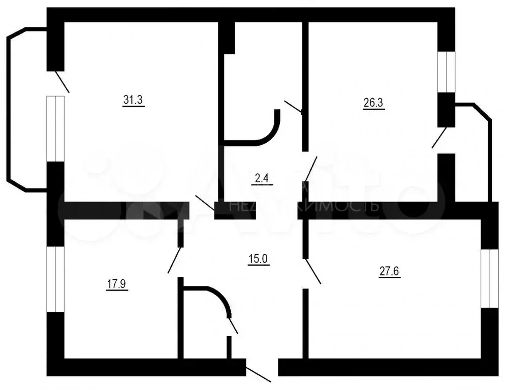 3-к. квартира, 140 м, 8/9 эт. - Фото 0