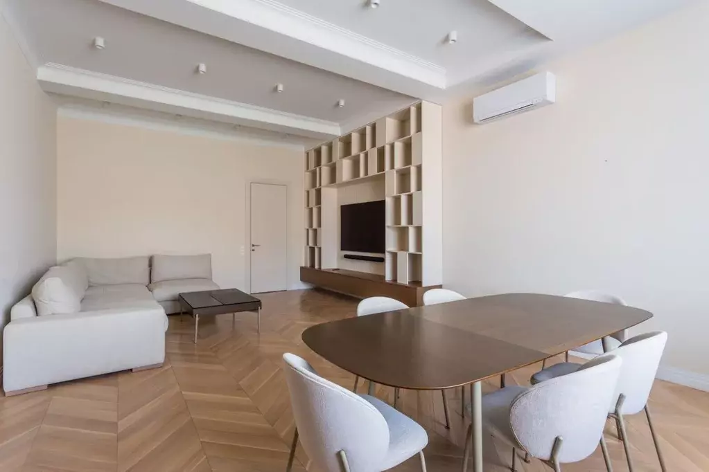 3-к кв. Москва пер. Красина, 16С1 (110.0 м) - Фото 1
