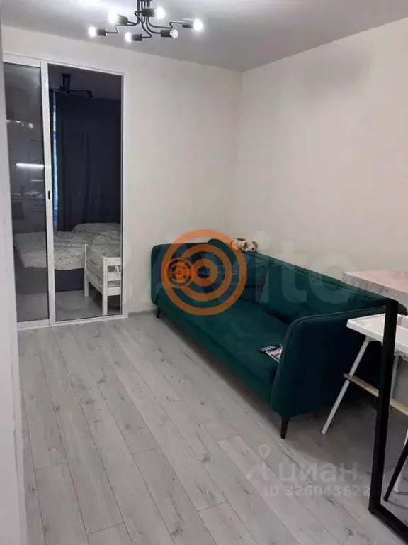 Студия Тюменская область, Тюмень ул. Краснооктябрьская, 14 (29.2 м) - Фото 1