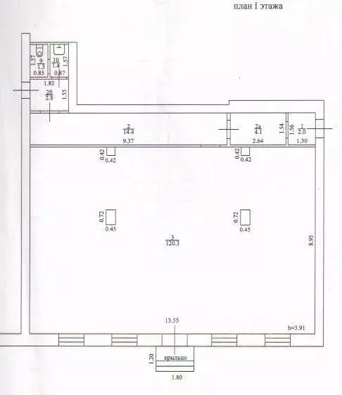 Помещение свободного назначения в Татарстан, Казань Большая Красная ... - Фото 2