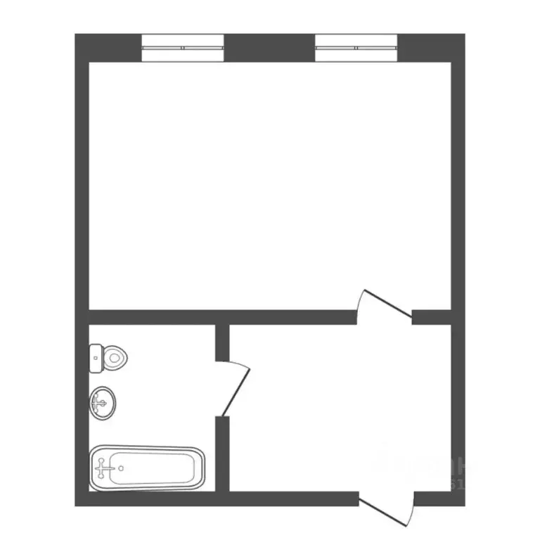 Студия Тюменская область, Тюменский муниципальный округ, с. Яр ул. ... - Фото 2