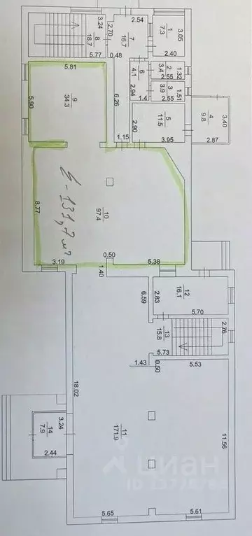 Торговая площадь в Новгородская область, Великий Новгород Рабочая ул. ... - Фото 2