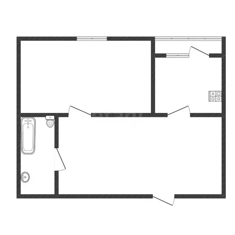 1-комнатная квартира: Черкесск, улица Космонавтов, 100А/2 (47.9 м) - Фото 2