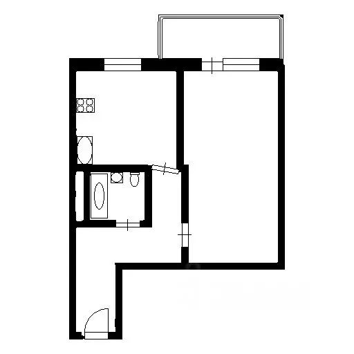 1-к кв. Санкт-Петербург Союзный просп., 4 (40.0 м) - Фото 1