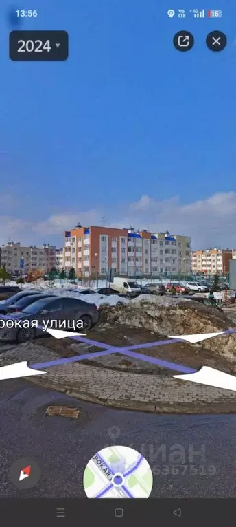 1-к кв. Московская область, Истра муниципальный округ, д. Черная ул. ... - Фото 1