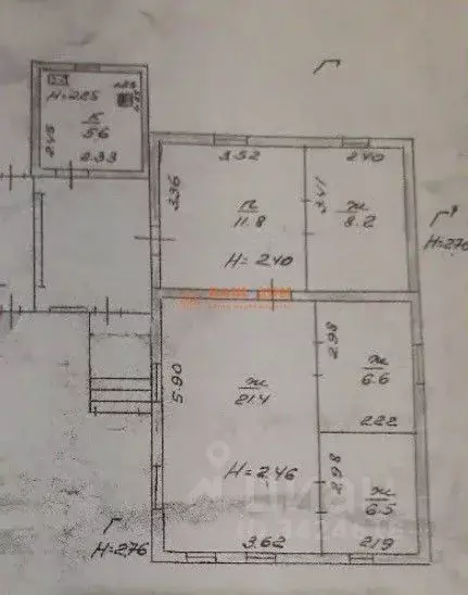 Дом в Тульская область, Тула ул. Красина, 70 (60 м) - Фото 2