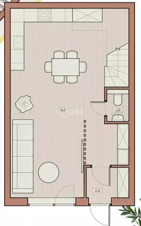 Таунхаус в Нижегородская область, Нижний Новгород д. Афонино, ул. ... - Фото 2