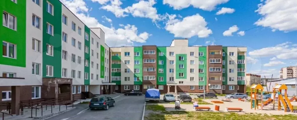 1-к. квартира, 33,6 м, 4/5 эт. - Фото 1