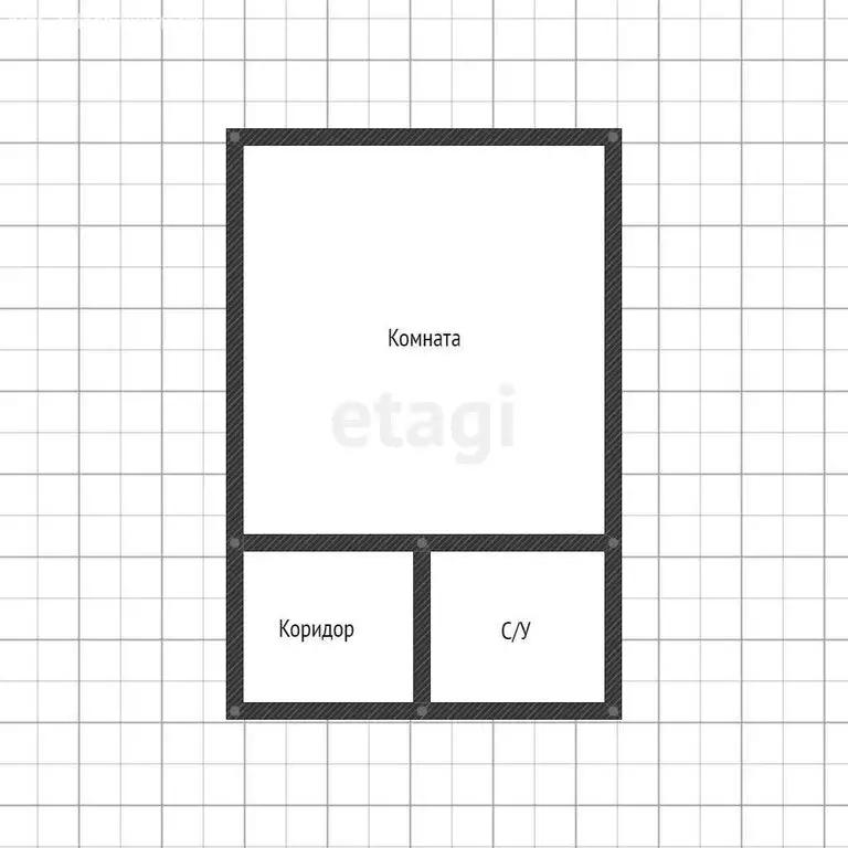 Квартира-студия: посёлок Российский, Измаильская улица, 13 (26 м) - Фото 0