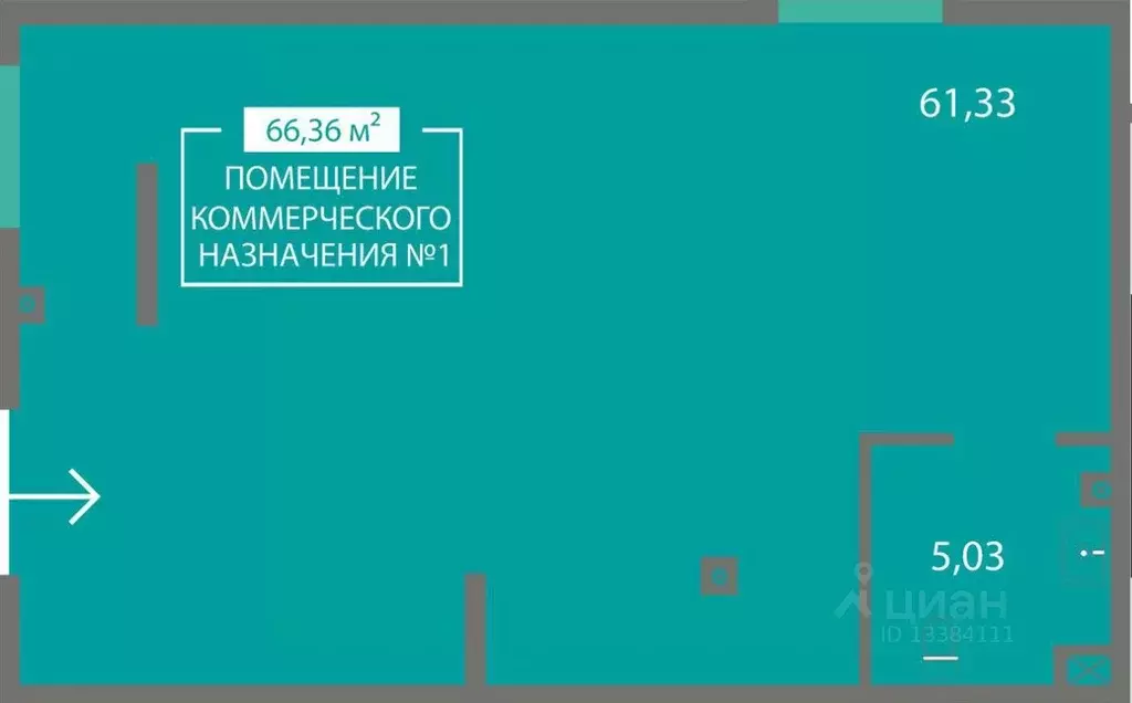 Помещение свободного назначения в Крым, Симферопольский район, с. ... - Фото 1