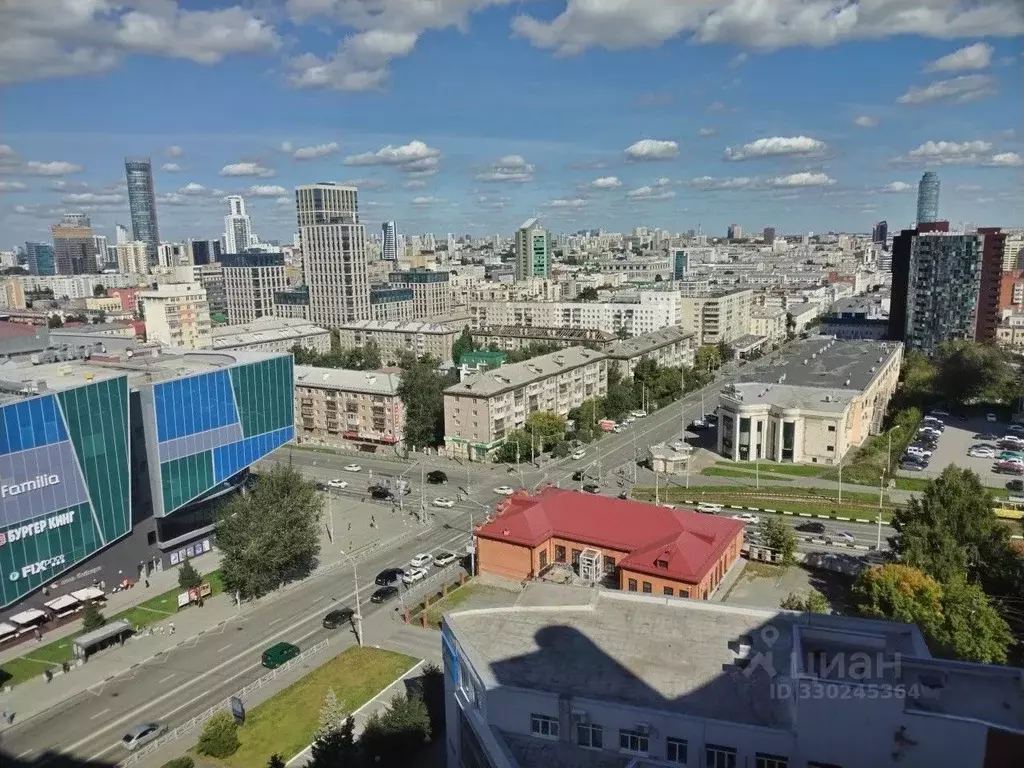 3-к кв. Свердловская область, Екатеринбург ул. Малышева, 4Б (99.5 м) - Фото 2