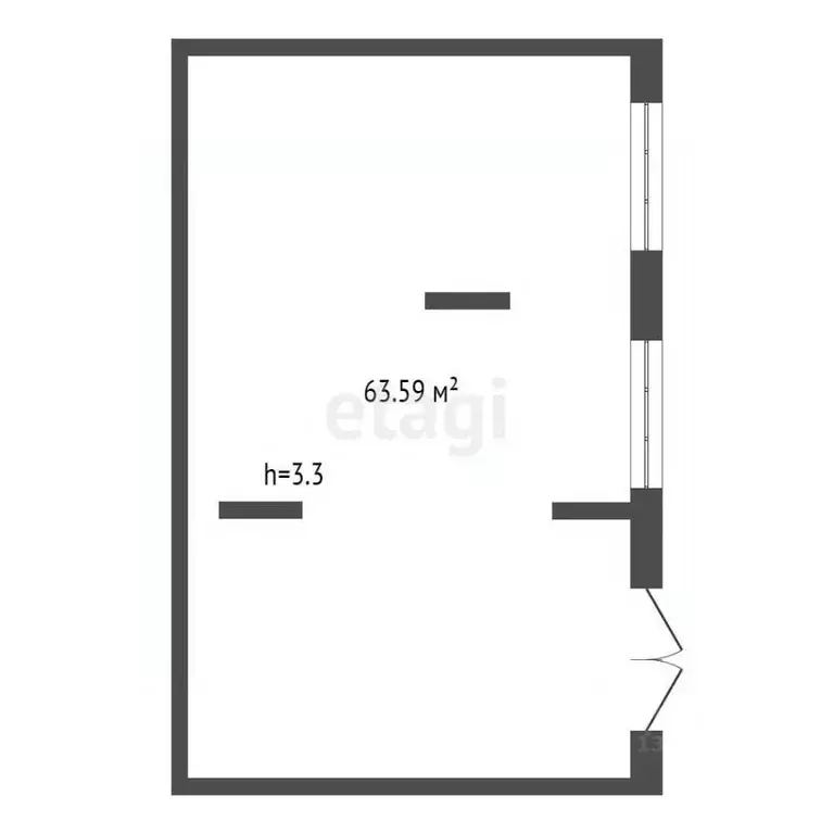 Помещение свободного назначения в Тюменская область, Тюмень ул. ... - Фото 2