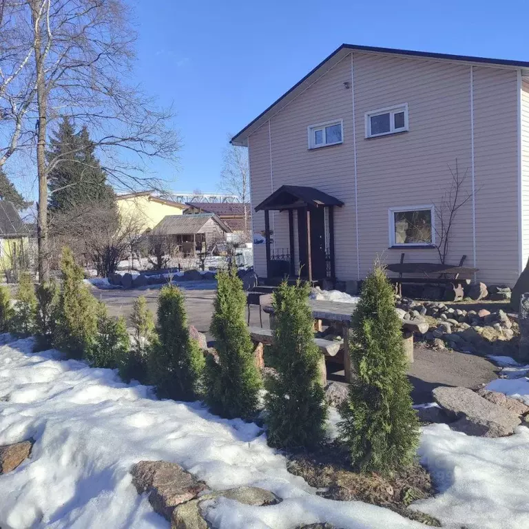 Дом в Ленинградская область, Приозерский район, Ромашкинское с/пос, ... - Фото 1