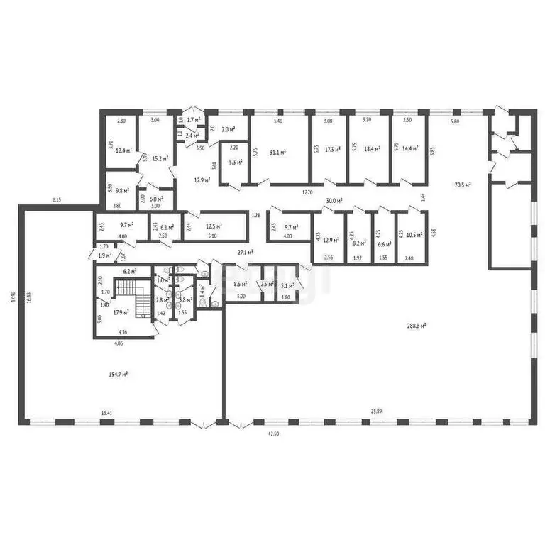 Офис (1831.8 м) - Фото 1