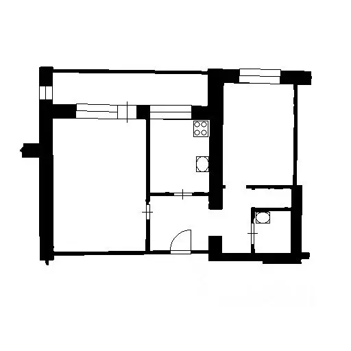 2-к кв. Самарская область, Самара Чернореченская ул., 16 (55.0 м) - Фото 2