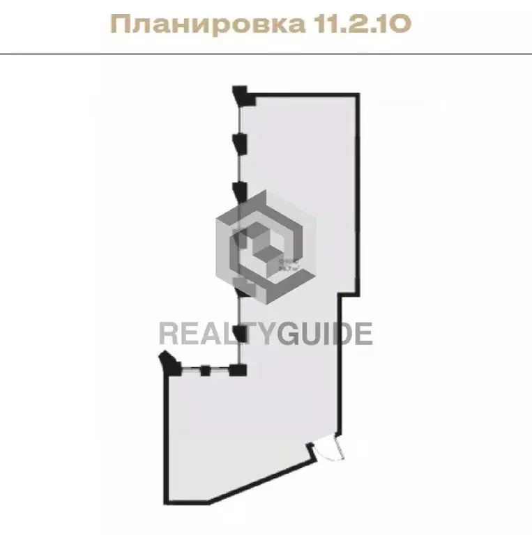 Офис в Москва Автомобильный проезд, 2 (81 м) - Фото 2