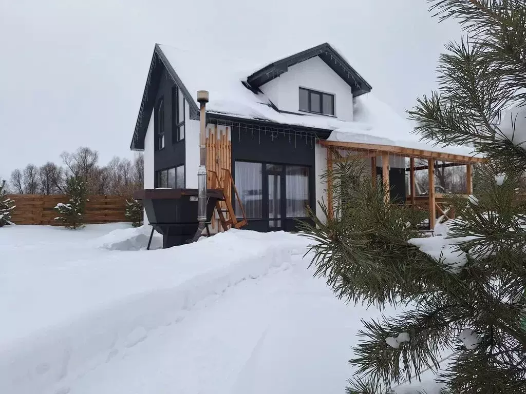 Дом в Башкортостан, Уфимский район, Красноярский сельсовет, д. ... - Фото 1