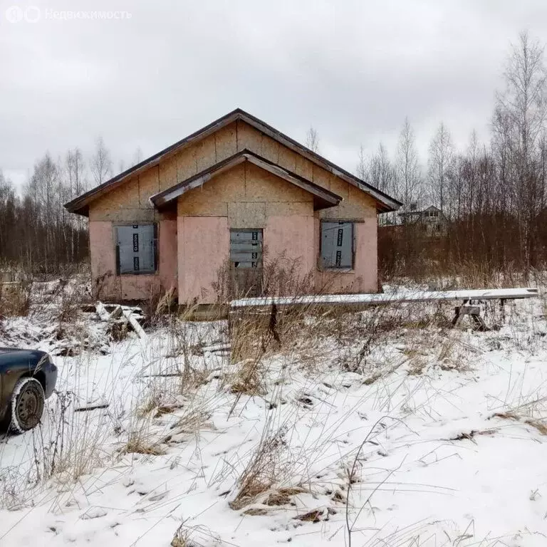 Дом в Смоленский муниципальный округ, деревня Шабаново, Осевая улица, ... - Фото 0