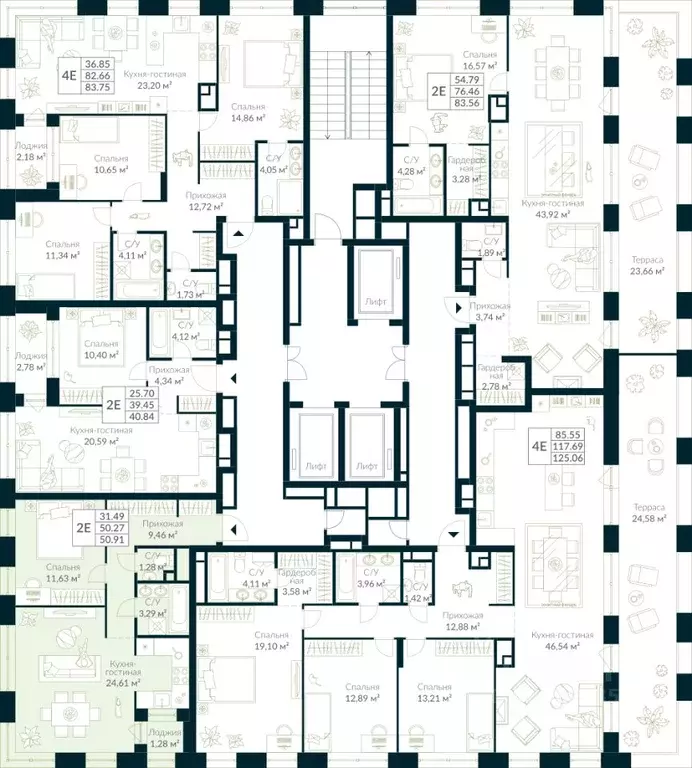 1-к кв. Башкортостан, Уфа Глумилино жилрайон, Урман Сити жилой ... - Фото 2