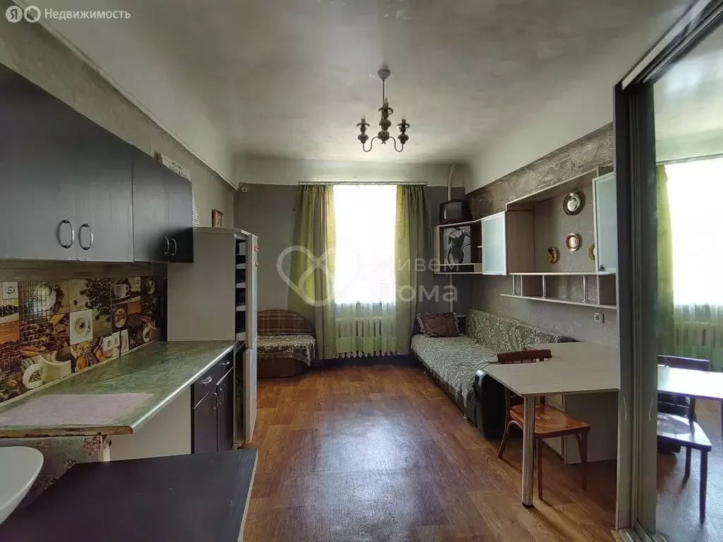 1к в -комнатной квартире (19.2 м) - Фото 1