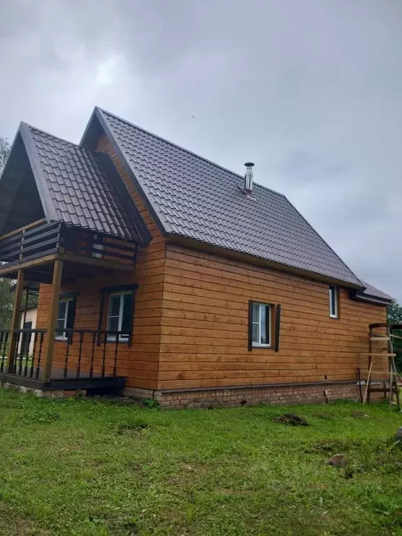 Дом в Новгородская область, Боровичский район, Прогресское с/пос, пос. ... - Фото 1