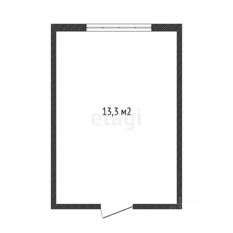 Комната Белгородская область, Белгород ул. Щорса, 22 (13.3 м) - Фото 2