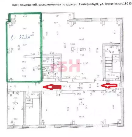 Помещение свободного назначения в Свердловская область, Екатеринбург ... - Фото 2