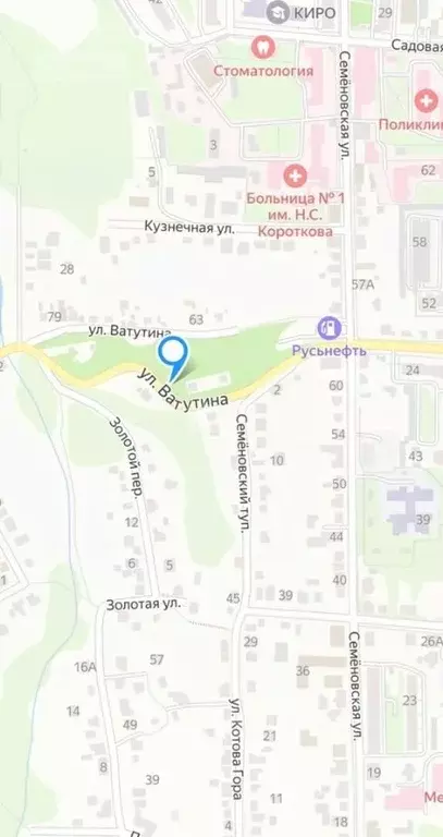 Участок в Курская область, Курск ул. Ватутина, 44 (11.0 сот.) - Фото 2