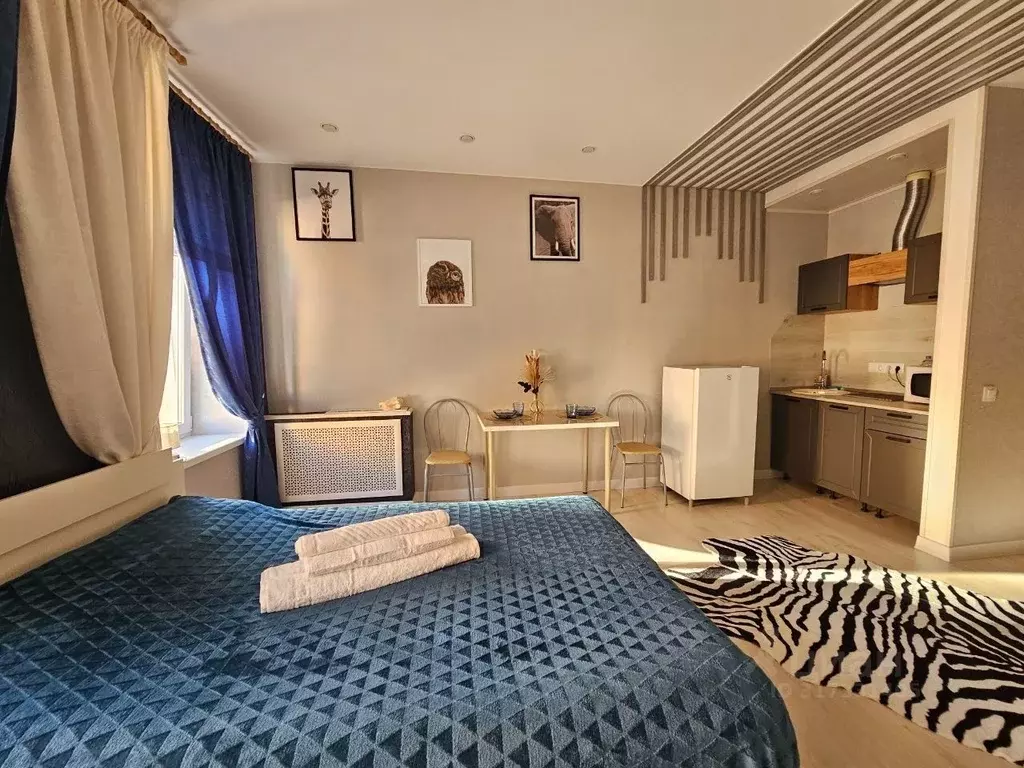 Студия Санкт-Петербург Тележная ул., 3 (45.0 м) - Фото 1