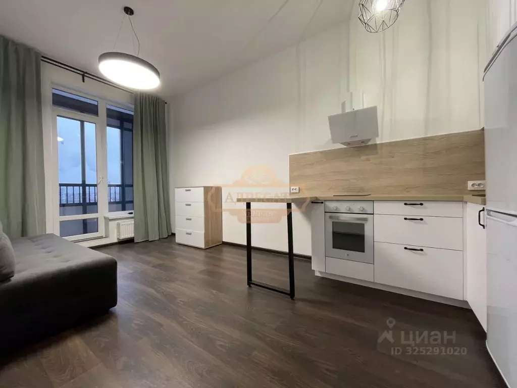 Студия Санкт-Петербург Светлановский просп., 8 (24.6 м) - Фото 1