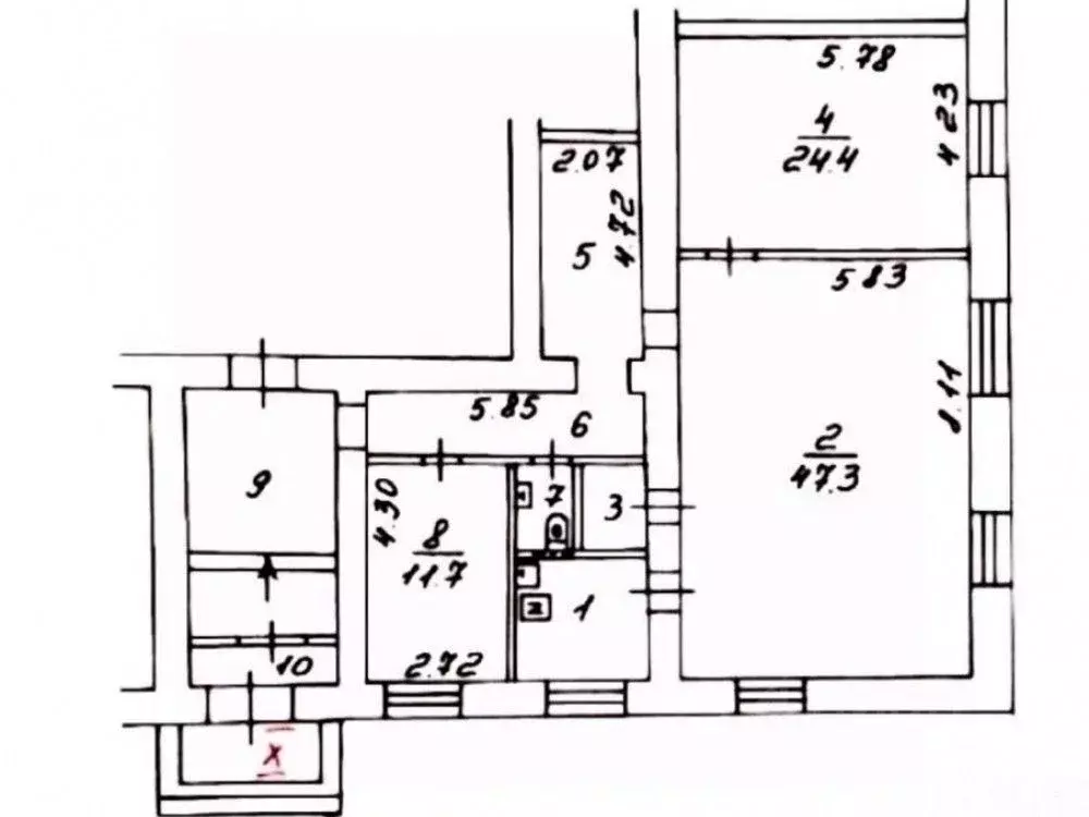 Торговая площадь в Москва Ленинский просп., 75/9 (127 м) - Фото 2