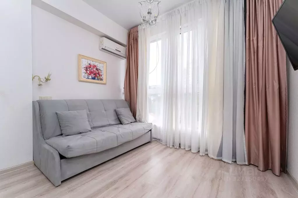 Студия Краснодарский край, Сочи Мамайка мкр, ул. Волжская, 36 (30.0 м) - Фото 1