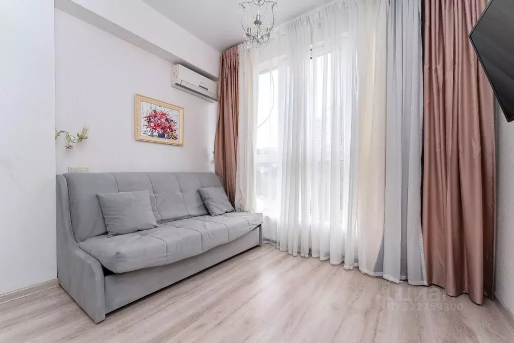 Студия Краснодарский край, Сочи Мамайка мкр, ул. Волжская, 36 (30.0 м) - Фото 1