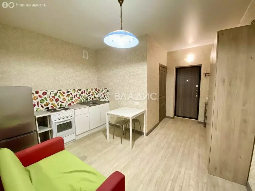 Квартира-студия: аул Новая Адыгея, Бжегокайская улица, 25/1к5 (28 м) - Фото 0