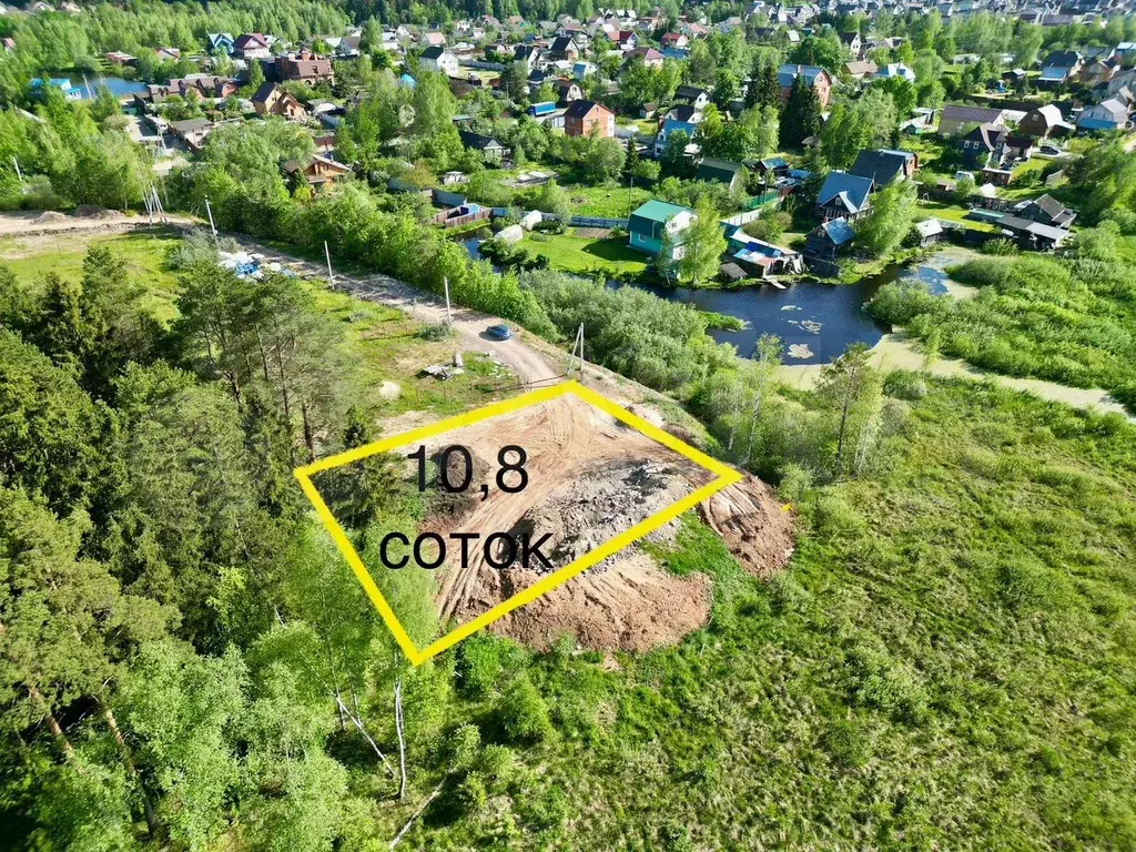 Участок 10,8 сот. (ИЖС) - Фото 1
