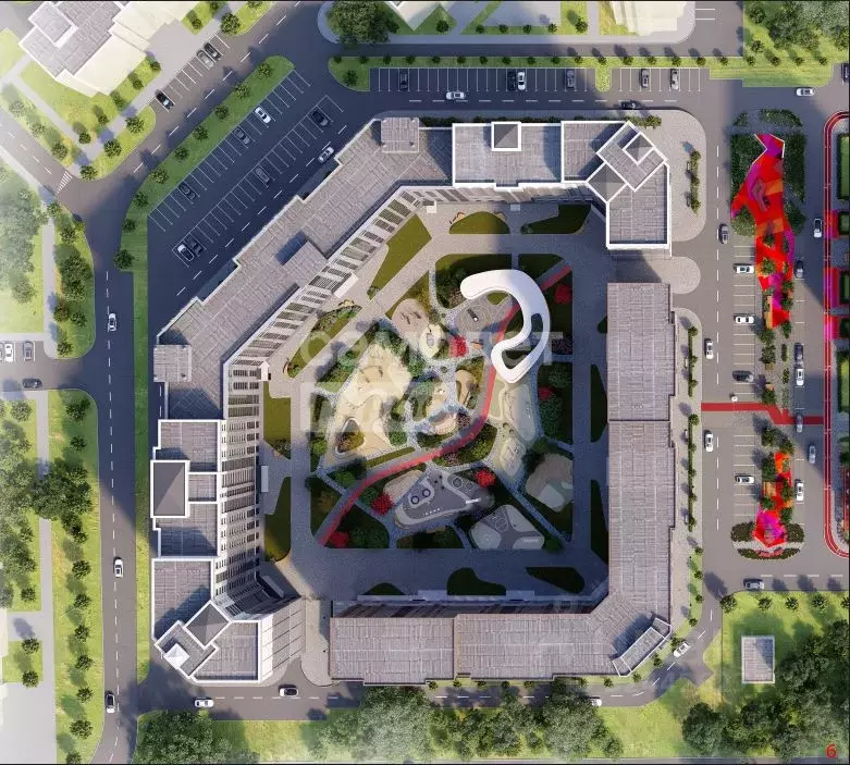 2-к кв. Липецкая область, Липецк Университетский мкр, Архитектор жилой ... - Фото 2