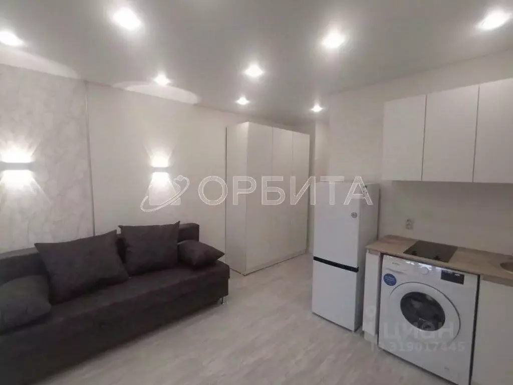 Студия Тюменская область, Тюмень ул. Газовиков, 18 (18.0 м) - Фото 1