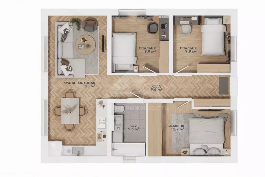 Дом в Владимирская область, Юрьев-Польский муниципальный округ, с. ... - Фото 1