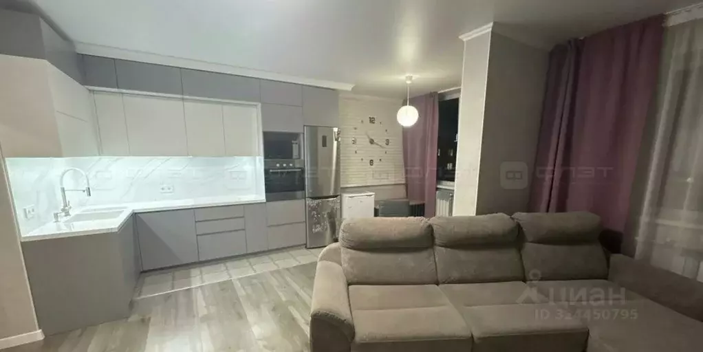 2-к кв. Татарстан, Казань ул. Четаева, 10 (66.2 м) - Фото 1