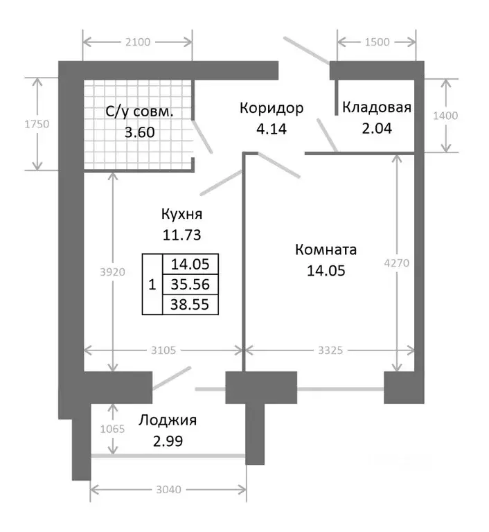 1-к кв. Ярославская область, Ярославль Северный жилрайон, 15-й мкр, ... - Фото 1