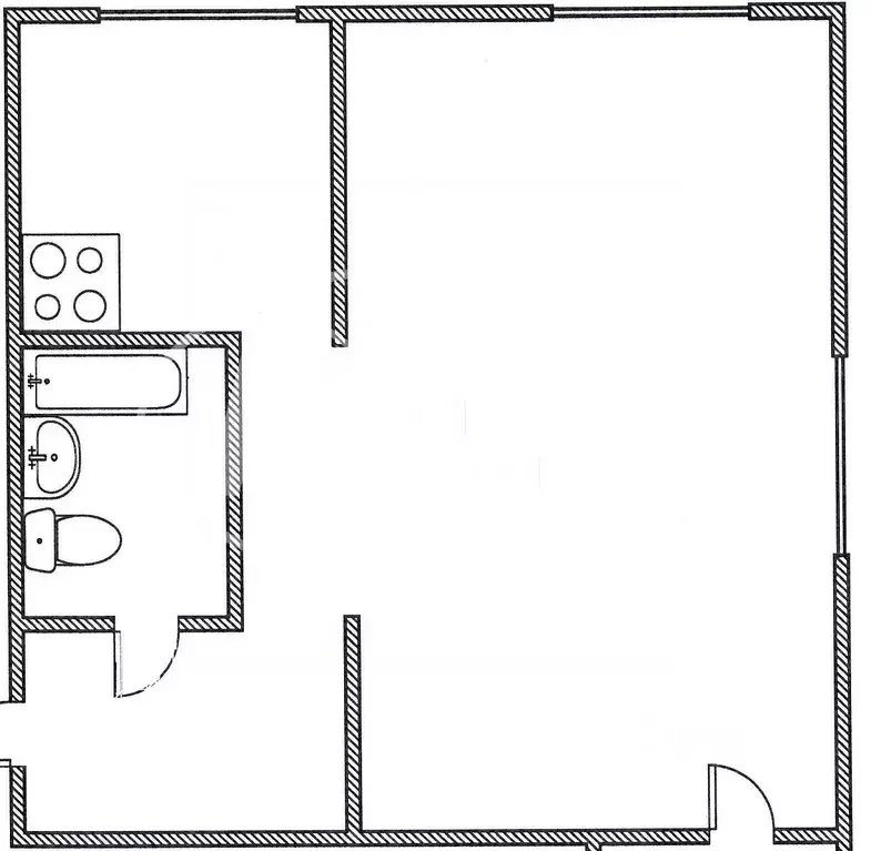 1-к кв. Пермский край, Кунгур Сосновая ул., 16 (20.0 м) - Фото 2