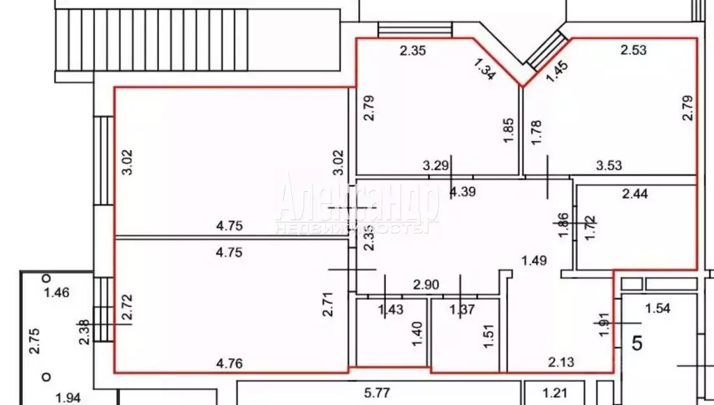 3-к кв. Ленинградская область, Всеволожск ул. Шевченко, 12к1 (67.5 м) - Фото 1