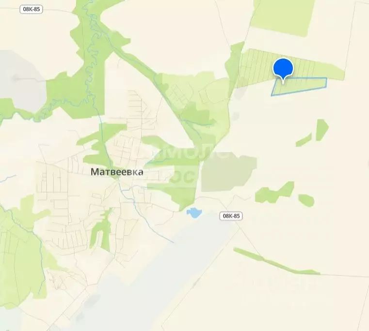 Участок в Хабаровский край, Хабаровский район, Тополевское с/пос, ... - Фото 1