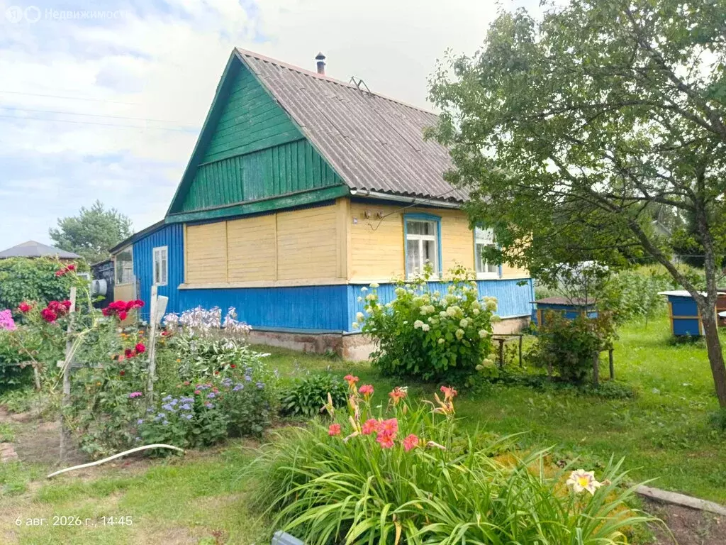 Дом в Псковская область, Куньинский муниципальный округ, деревня ... - Фото 1