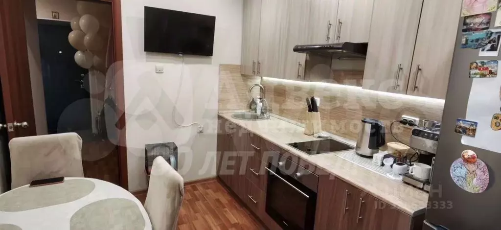 1-к кв. Тюменская область, Тюмень ул. Домостроителей, 12 (35.0 м) - Фото 2