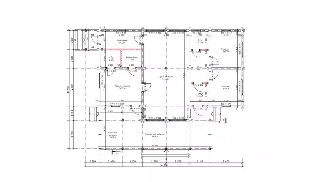 Дом в Московская область, Рузский муниципальный округ, д. Ваюхино, ... - Фото 2