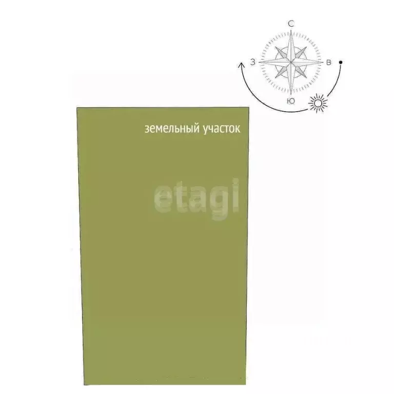 Участок в Крым, Сакский район, Молочненское с/пос, с. Витино  (9.05 ... - Фото 2