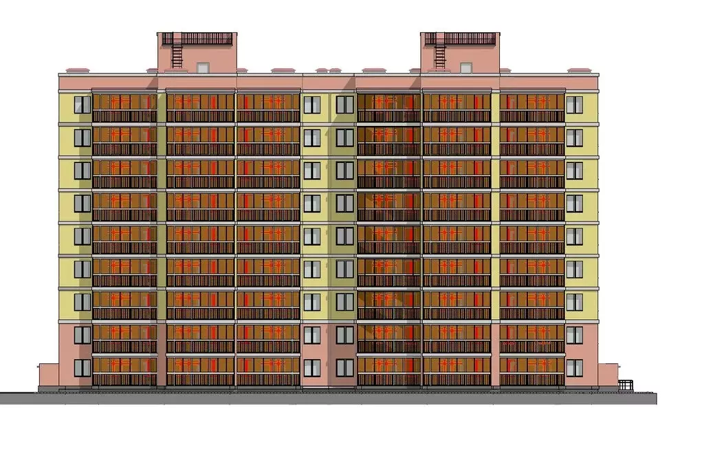 2-комнатная квартира: Улан-Удэ, Ключевская улица, 4ВК2 (64.9 м) - Фото 0